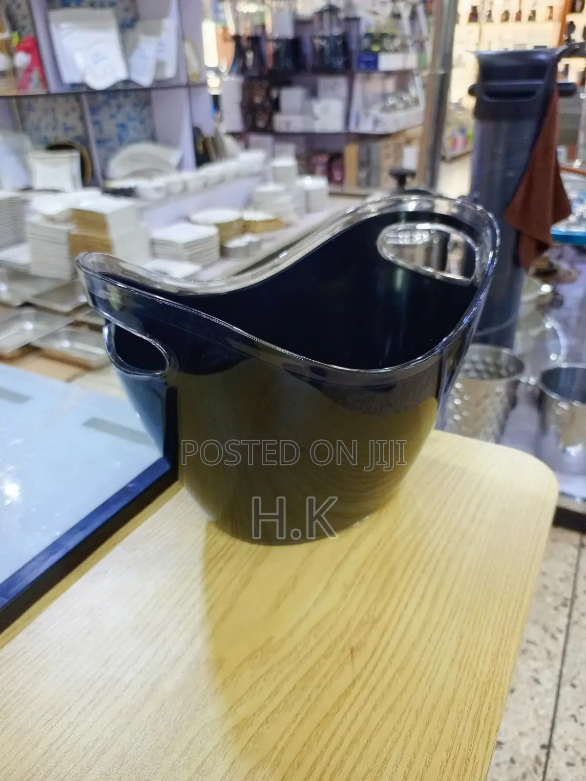 Acrylic Wine and Champagne Ice Bucket