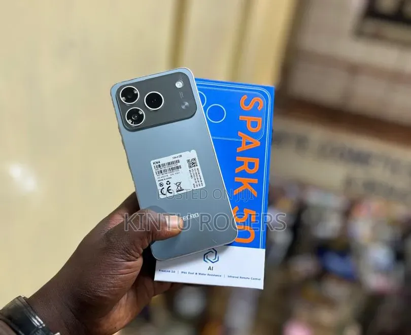 New Tecno Spark 50 128 GB Gray