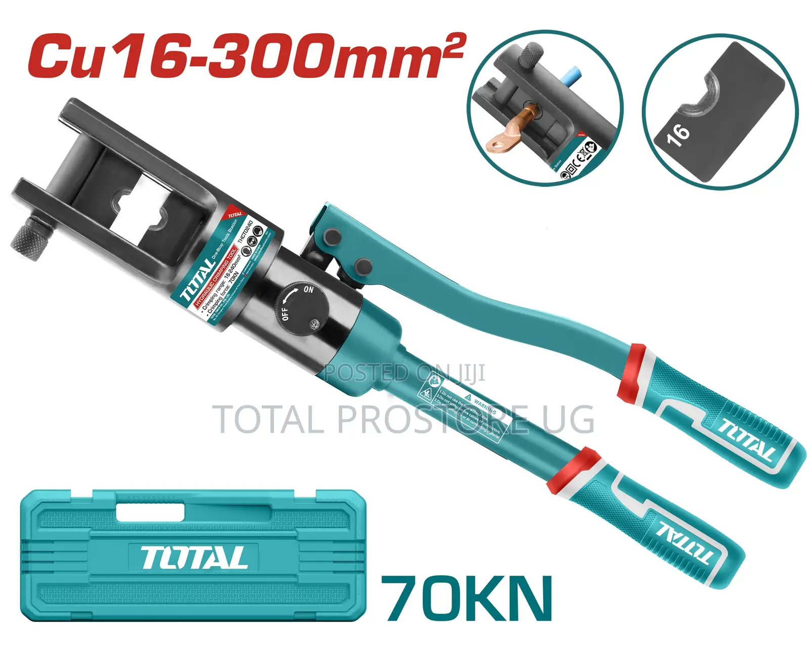 THCT0240 - HYDRAULIC CRIMPING TOOL Cu 16-
300mm2