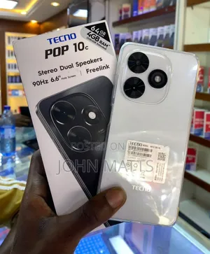 New Tecno Pop 10C 64 GB Black
