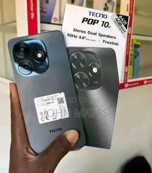 New Tecno Pop 10C 64 GB Black
