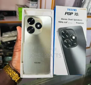 New Tecno Pop 10C 64 GB Black