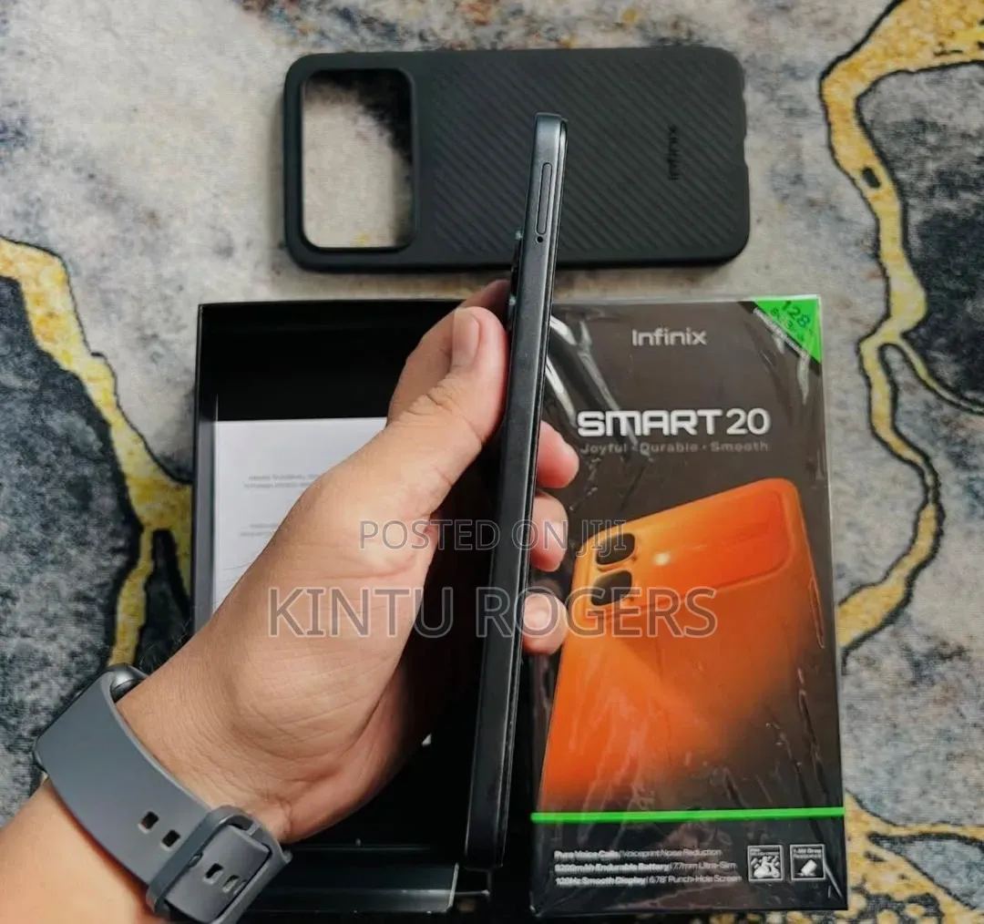 New Infinix Smart 20 128 GB Black