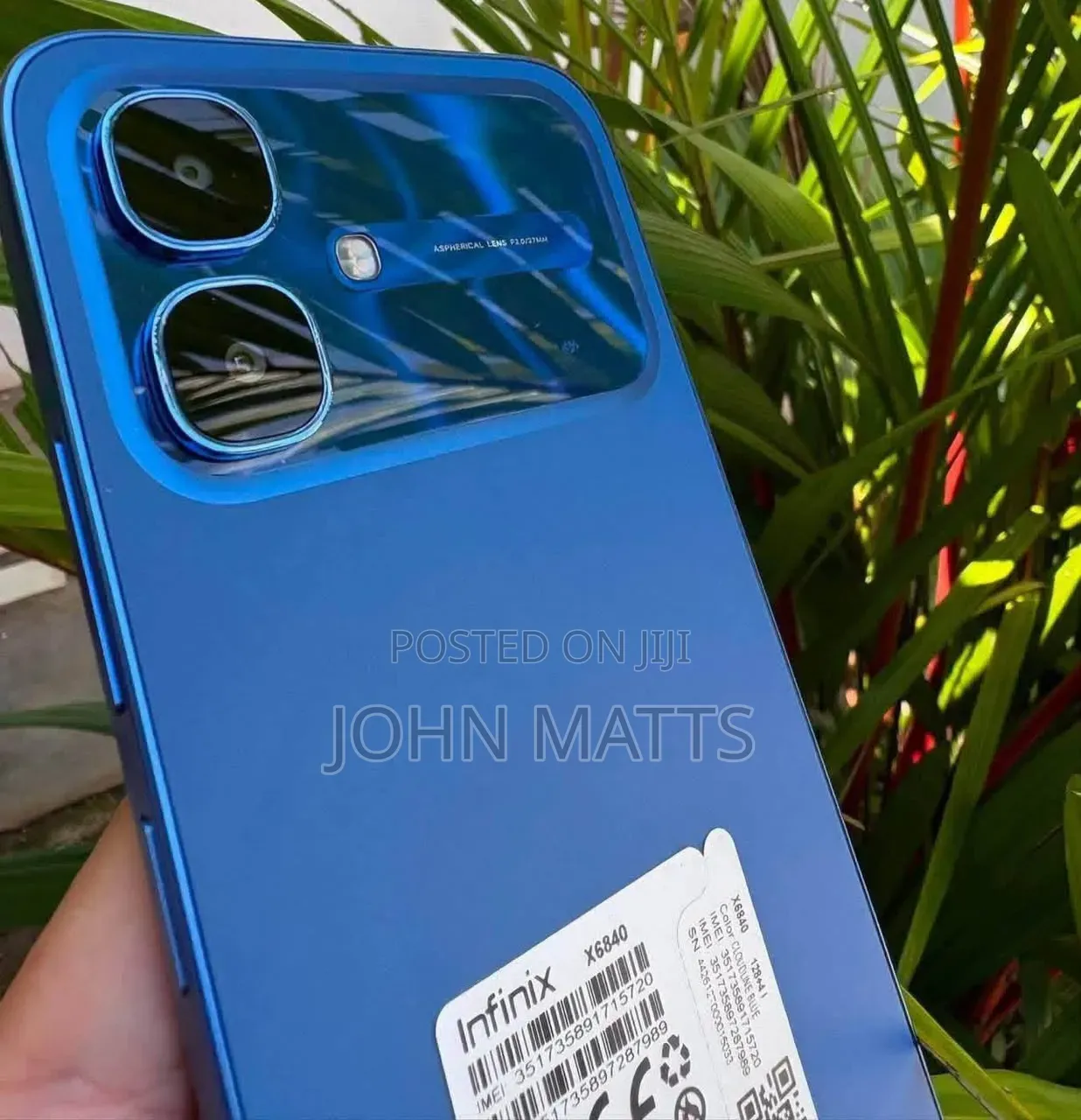 New Infinix Smart 20 128 GB Blue