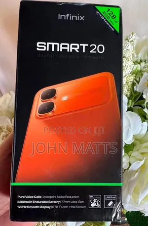 New Infinix Smart 20 128 GB Orange