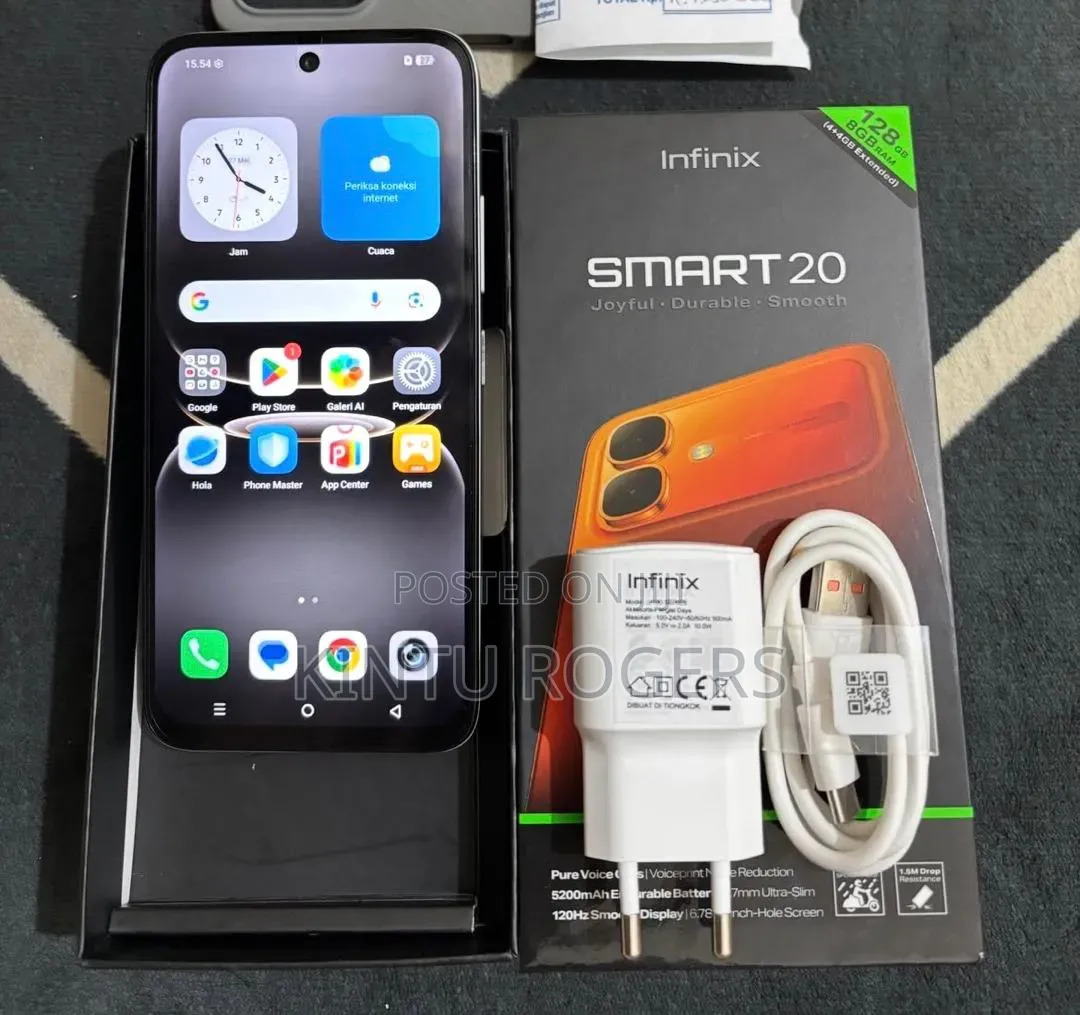 New Infinix Smart 20 128 GB Gray