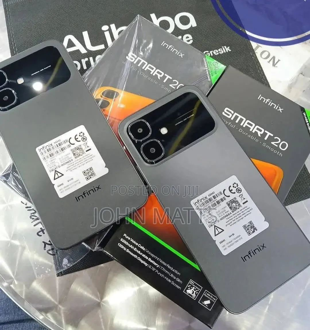New Infinix Smart 20 128 GB Silver