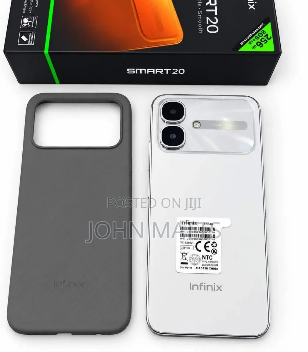 New Infinix Smart 20 128 GB Silver