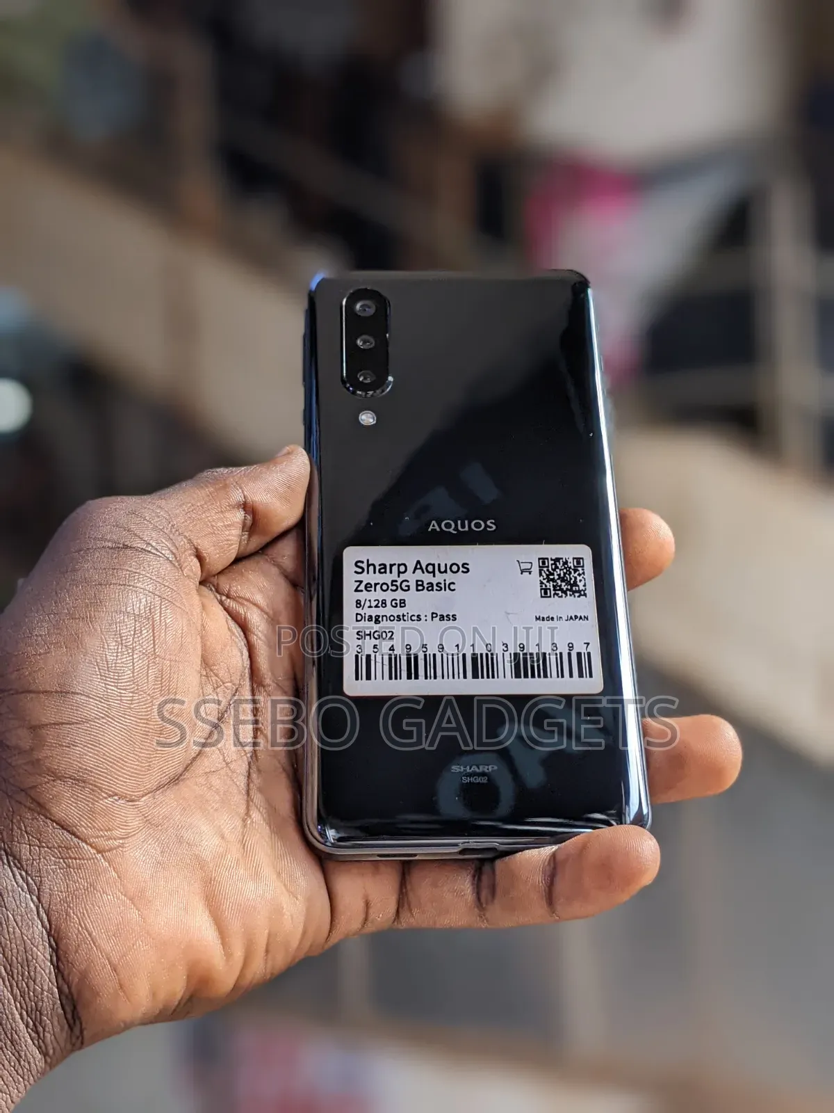 Sharp Aquos Zero 5G Basic 128 GB Black