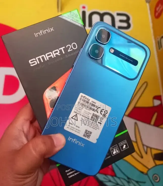New Infinix Smart 20 128 GB Blue