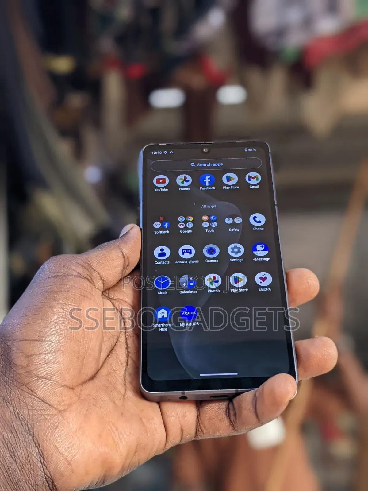Sharp Aquos sense7 plus 128 GB Black
