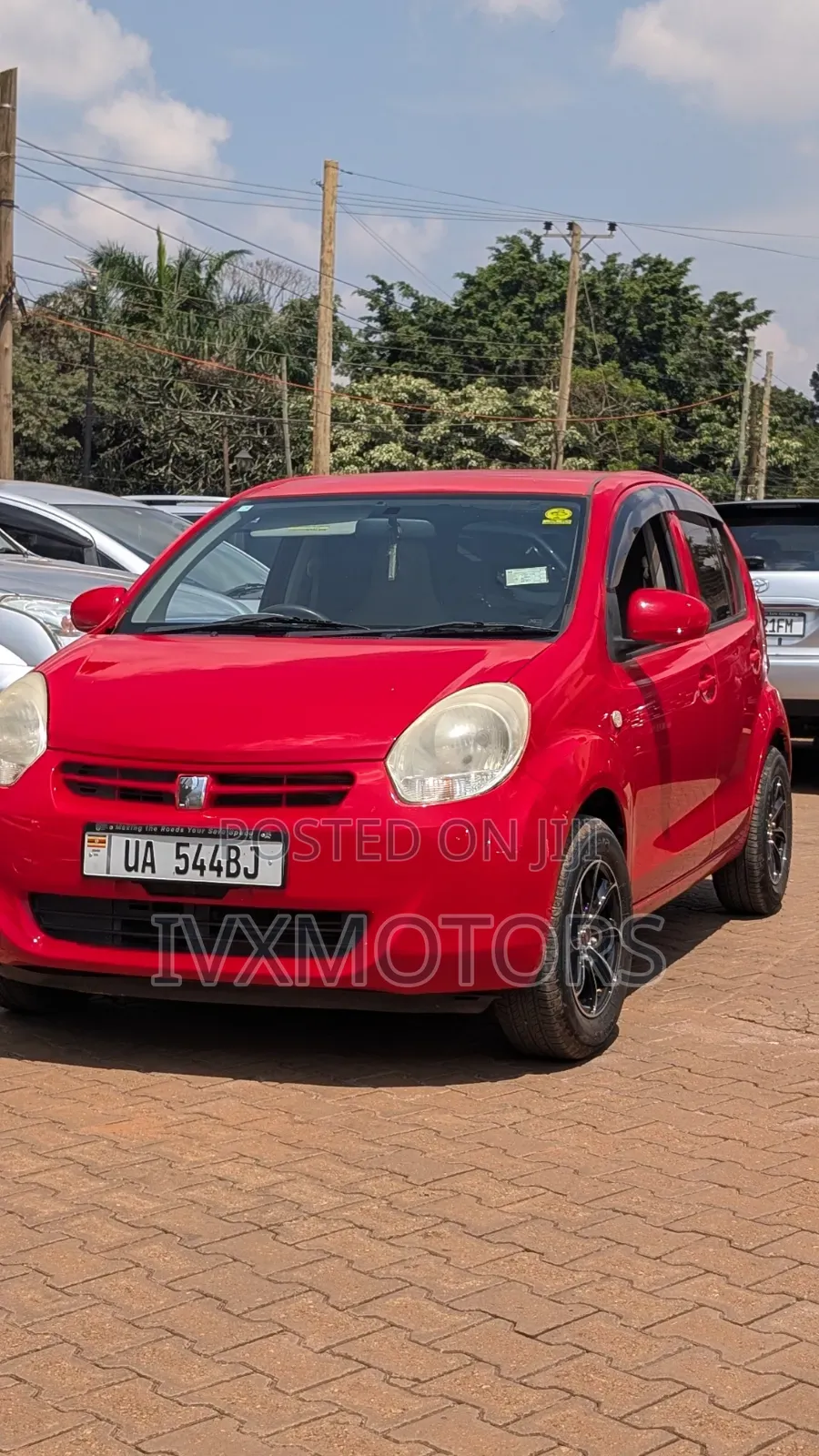 Toyota Passo 1.0 AWD 2011 Red