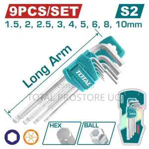 Ball Point Hex Key 9pcs/Set S2.