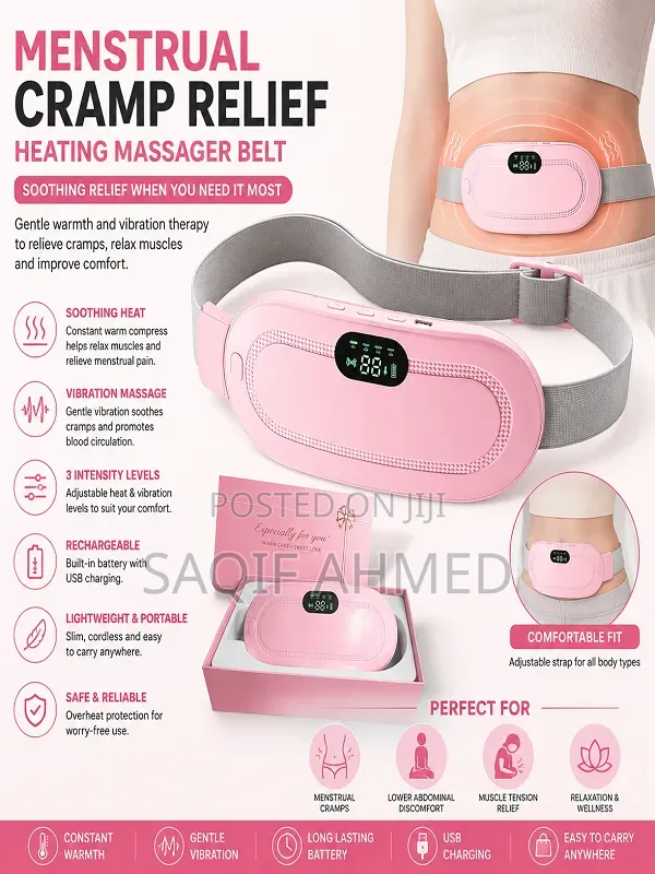 Menstrual Cramp Relief Belt.