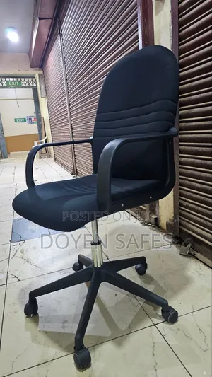 Raised Back Fabric Office Chair