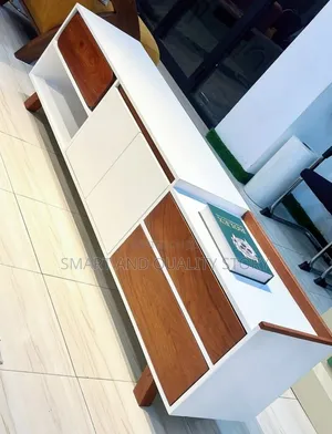 TV Stand Unit 6ft White Tvstand Wall Unit Black