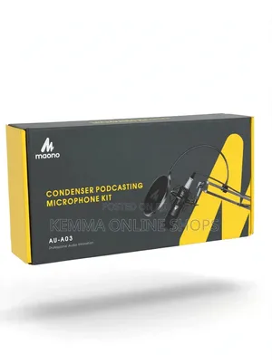 Maono AU-A03 Condenser Podcasting Microphone Kit