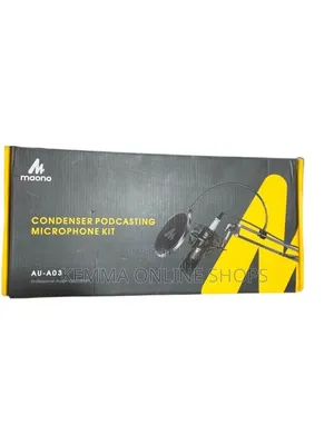 Maono AU-A03 Condenser Podcasting Microphone Kit
