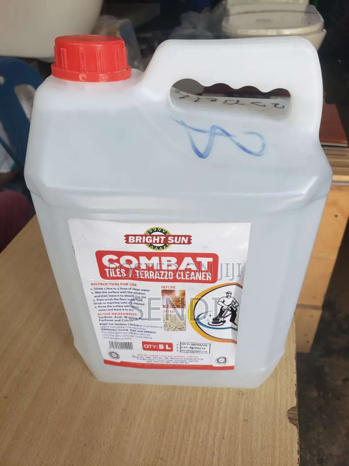 Combat Terrazzo and Tile Cleaner