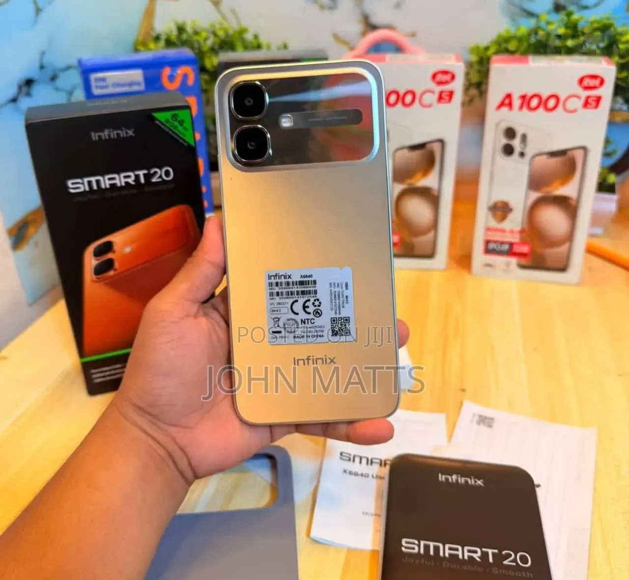 New Infinix Smart 20 128 GB Silver