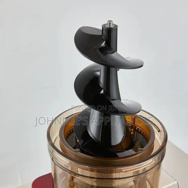 Commercial Slow Juicer Machine With Large Feeding Hopper and Dual