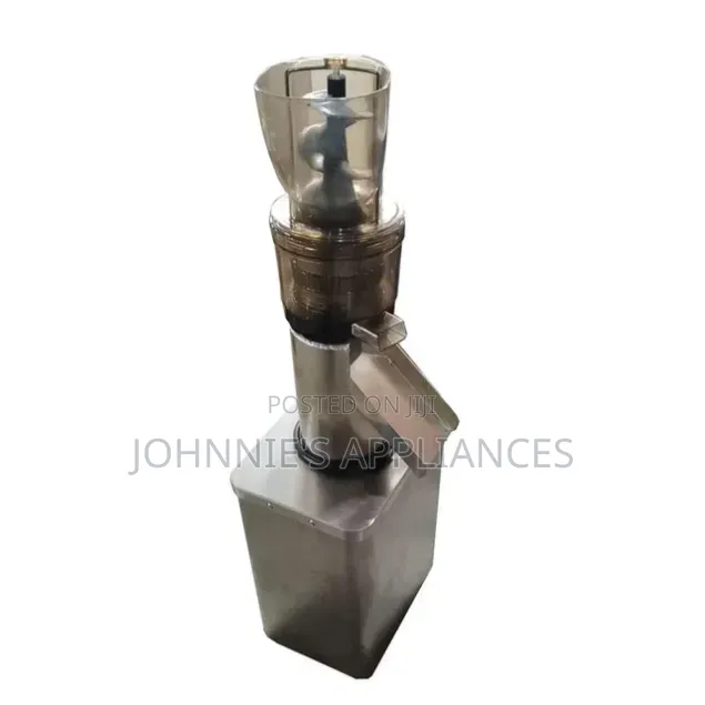 Commercial Slow Juicer Machine With Large Feeding Hopper and Dual