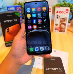 New Infinix Smart 20 128 GB Silver