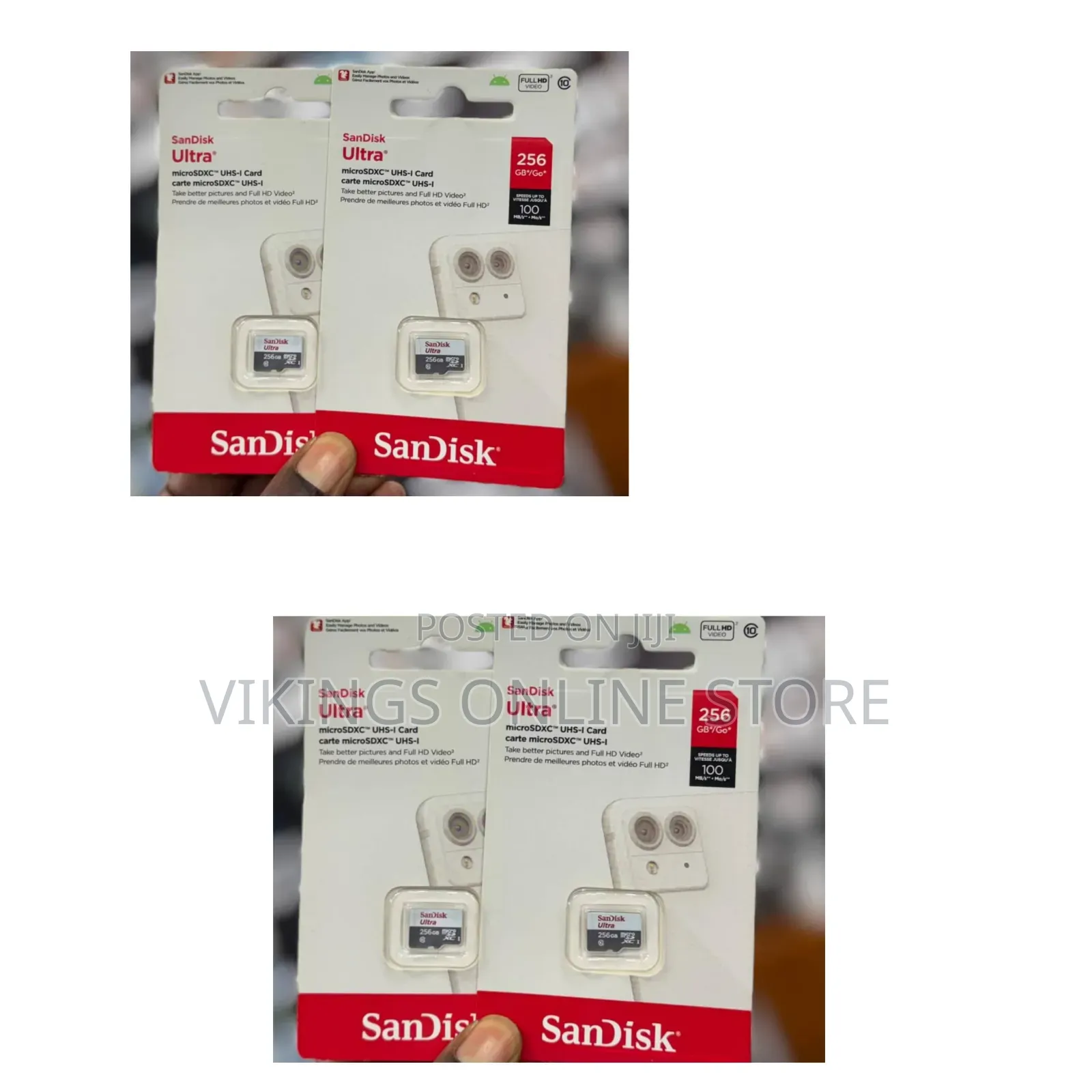 Ultra microSDXC UHS-I 256GB Memory Cards