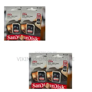 128GB SDXC Uhs-I Memory Cards