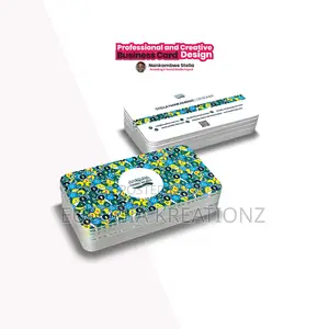 Ankara Style Business Card Design