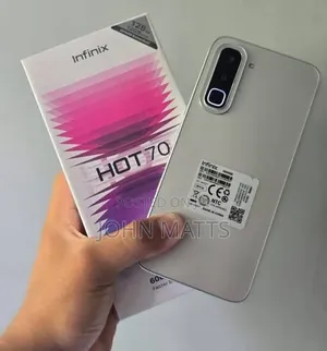 New Infinix Hot 70 128 GB Silver