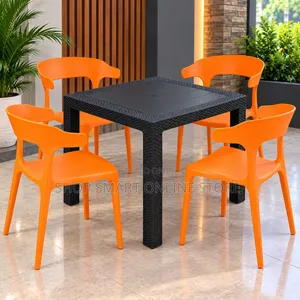 Dining Plastic Table and Chairs