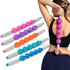 Hand-Held Spiky Muscle Roller Stick