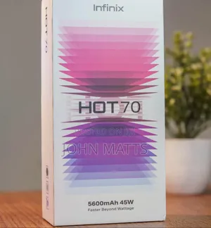 New Infinix Hot 70 128 GB Silver