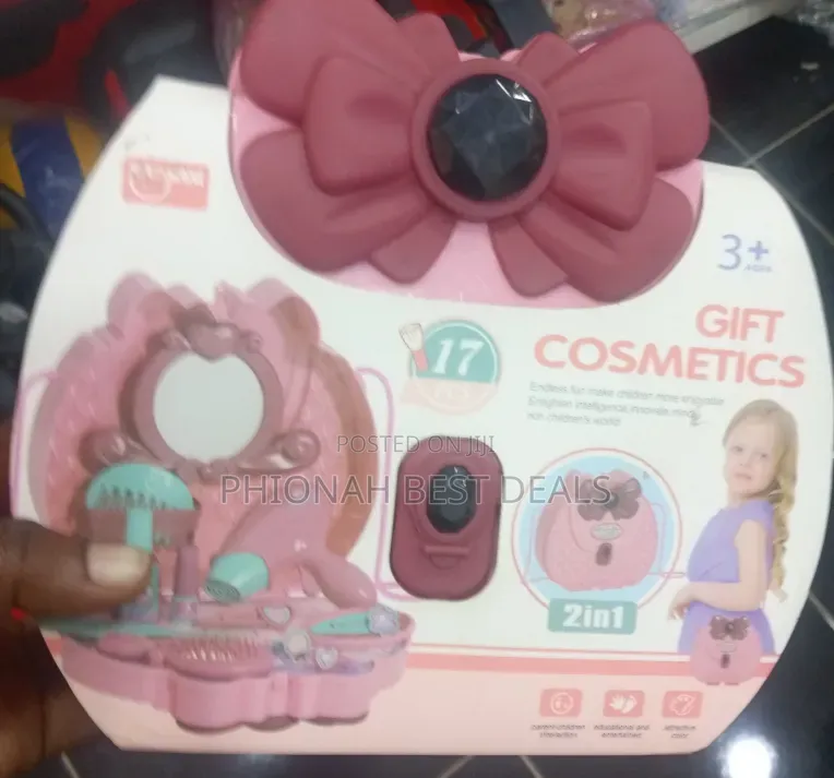 Kids Make-Up Storage Kit Box