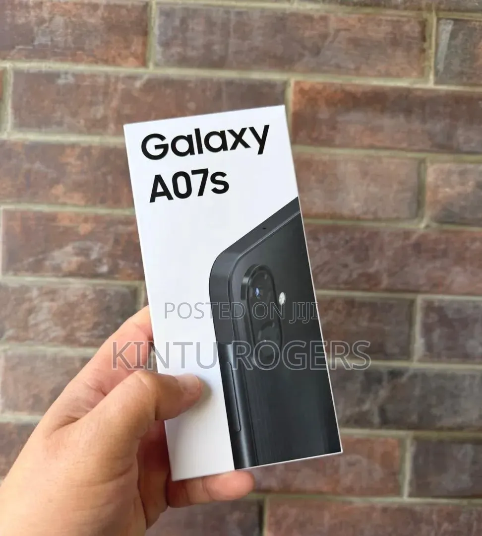 New Samsung Galaxy A07s 64 GB Black
