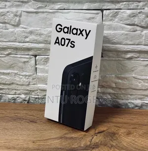 New Samsung Galaxy A07s 64 GB Black