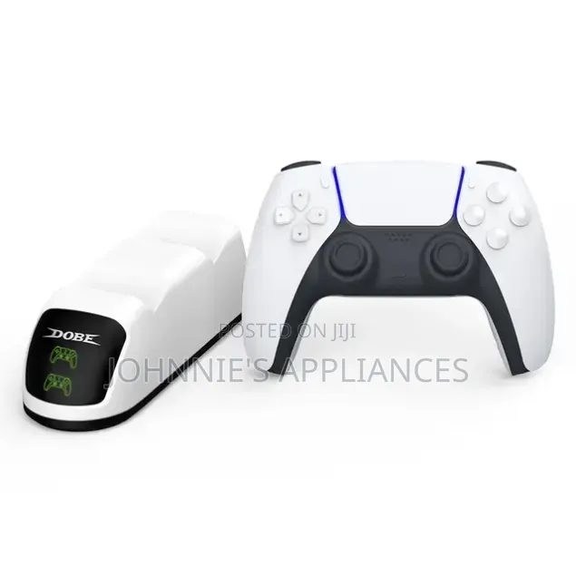 DOBE Dual Controller Charging Dock for PS5 Wireless Game Controllers