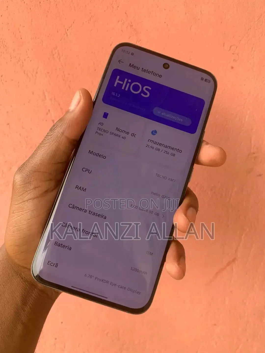New Tecno Spark 40 Pro+ 256 GB Black
