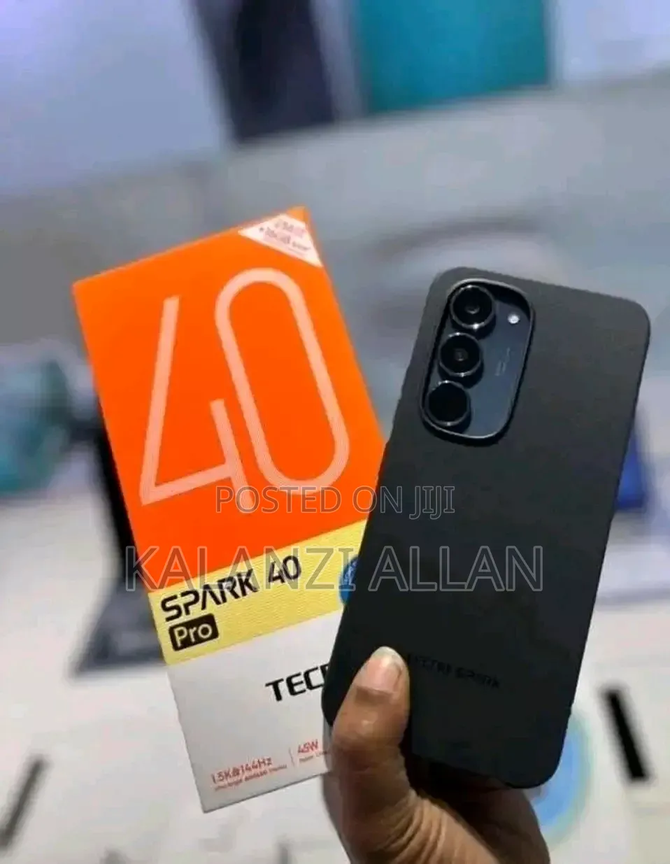 New Tecno Spark 40 Pro+ 256 GB Black