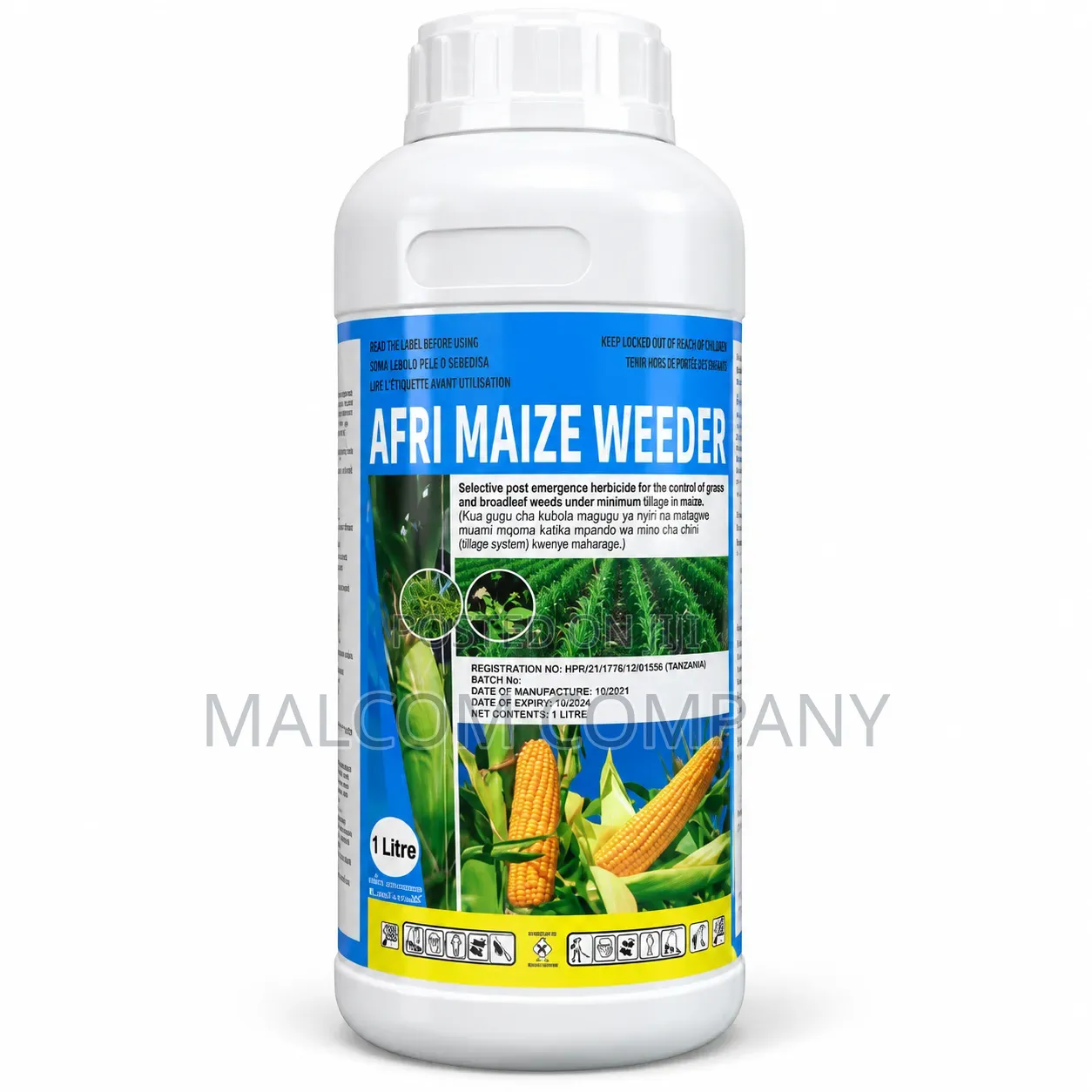 AFRI MAIZE WEEDER Herbicide 1 Litre – Weed Control for Maize in Uganda