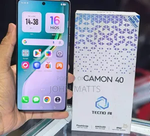 New Tecno Camon 40 128 GB Black