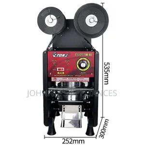Commercial Automatic Cup Sealing Machine for Bubble Tea, Juice