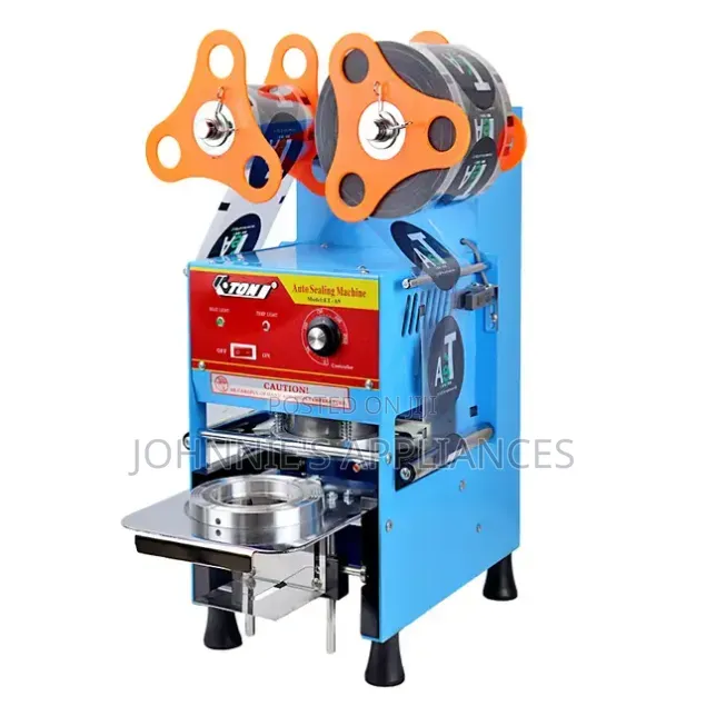 Commercial Automatic Cup Sealing Machine for Bubble Tea, Juice
