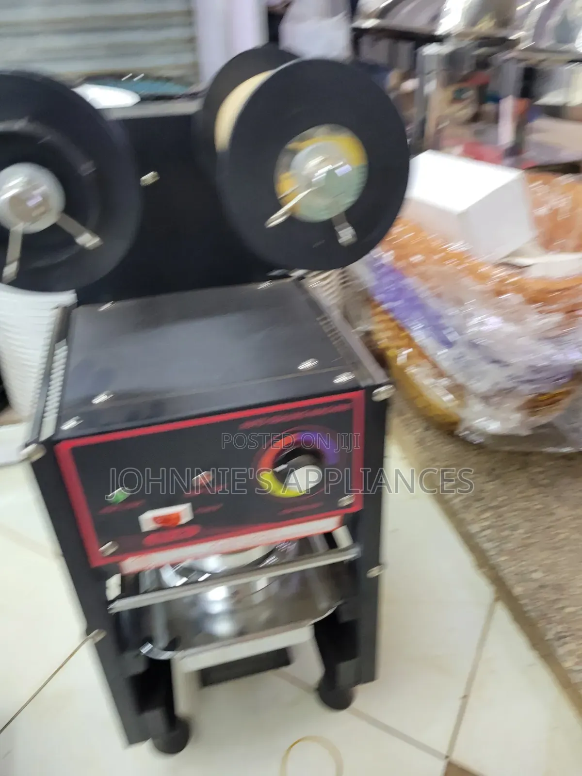 Commercial Automatic Cup Sealing Machine for Bubble Tea, Juice