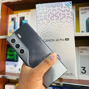 New Tecno Camon 40 Pro 4G 256 GB Black