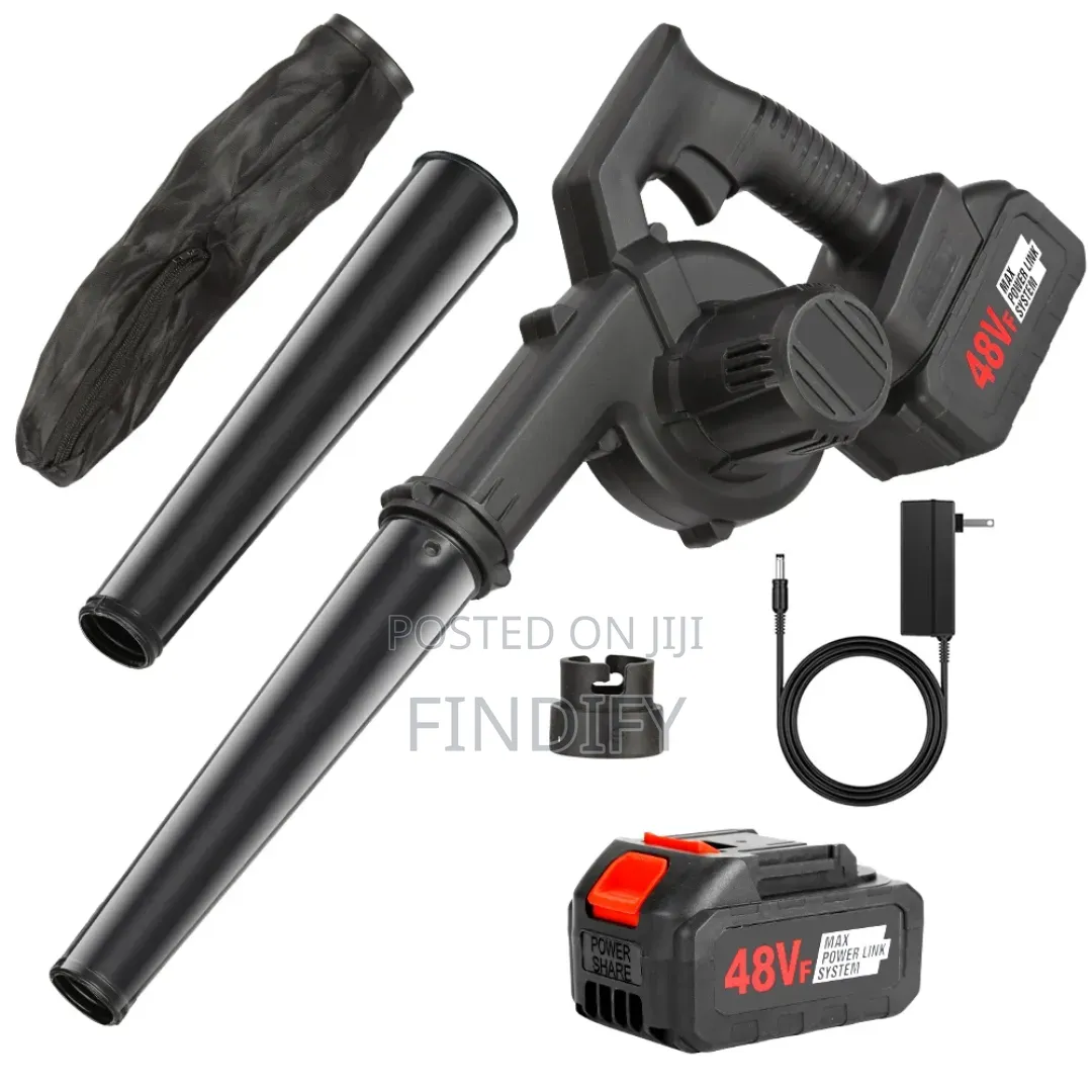 2-in-1 Cordless Rechargeable Air Blower and Vacuum Cleaner Powered