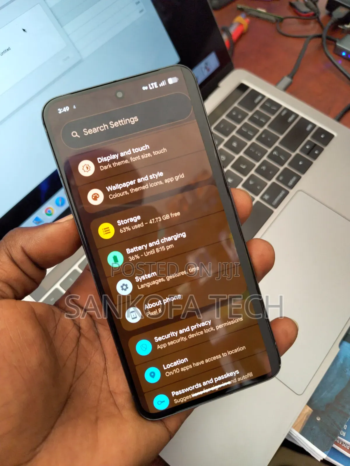 Google Pixel 8 128 GB Black