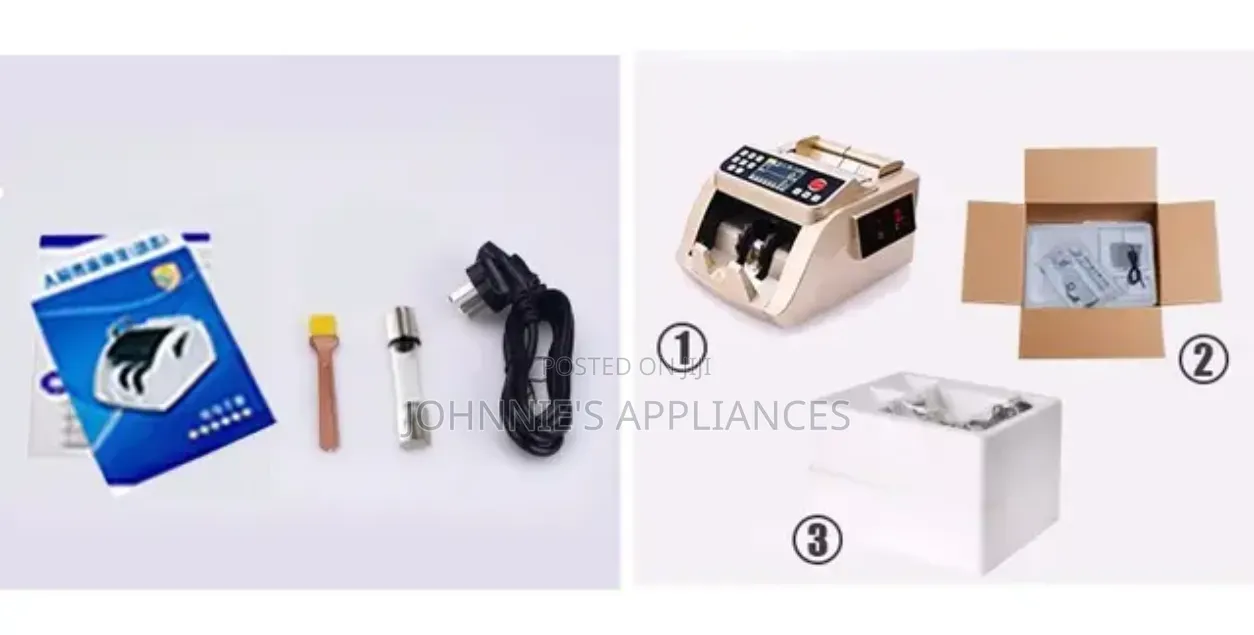Automatic Money Counting Machine With Digital Display