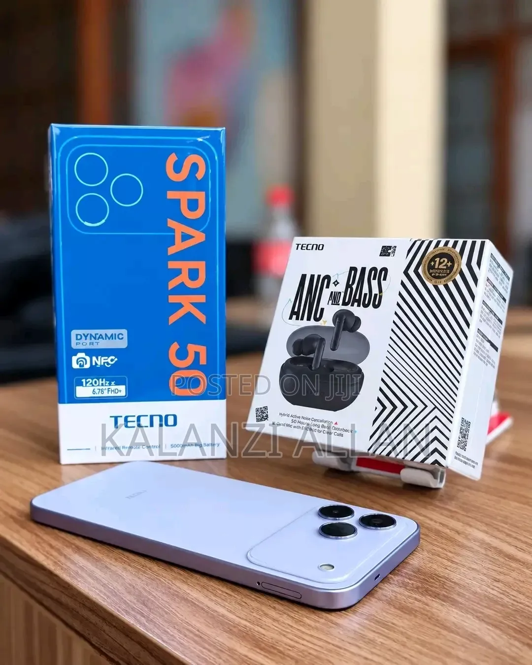 New Tecno Spark 50 128 GB Blue